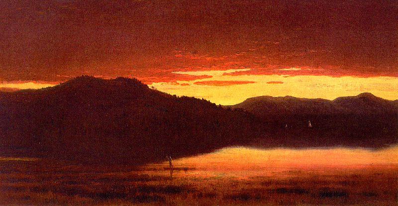 Sanford Robinson Gifford Twilight at Mt Merino